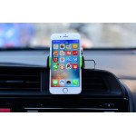 Wholesale Dashboard, Windshield Car Mount Phone Holder Fits iPhone, Samsung, and More Q001 (Black)